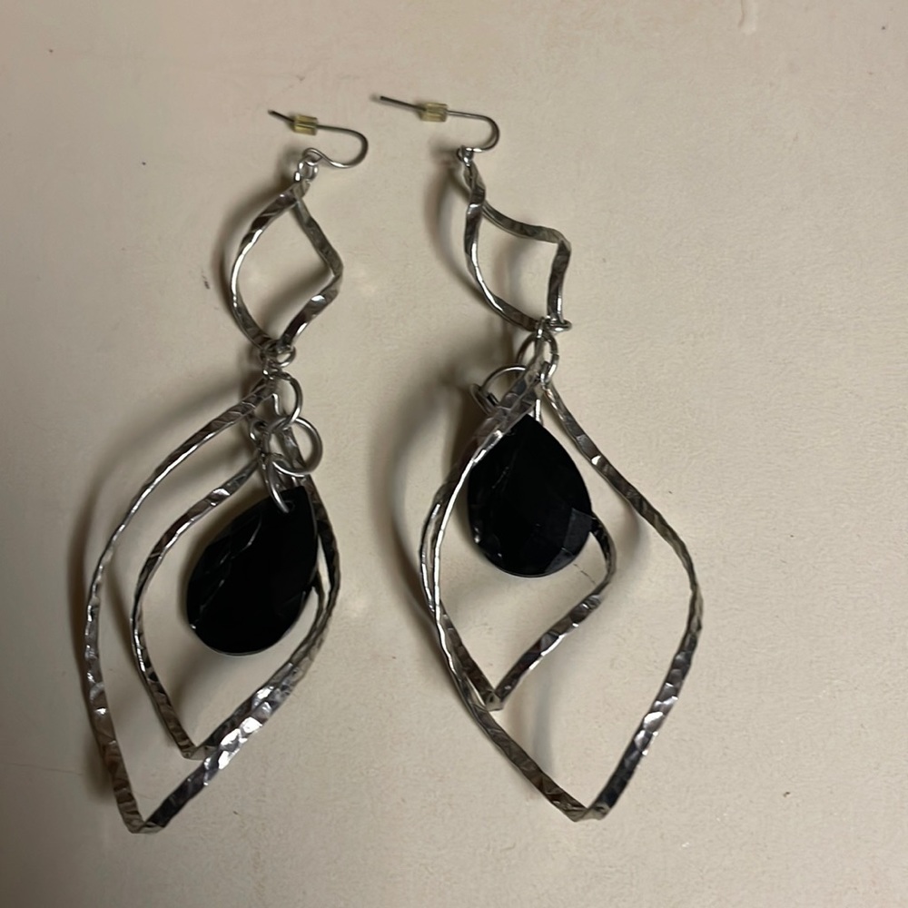 Long statement earring